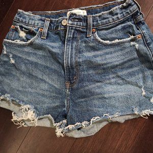 Abercrombie and fitch jean shorts